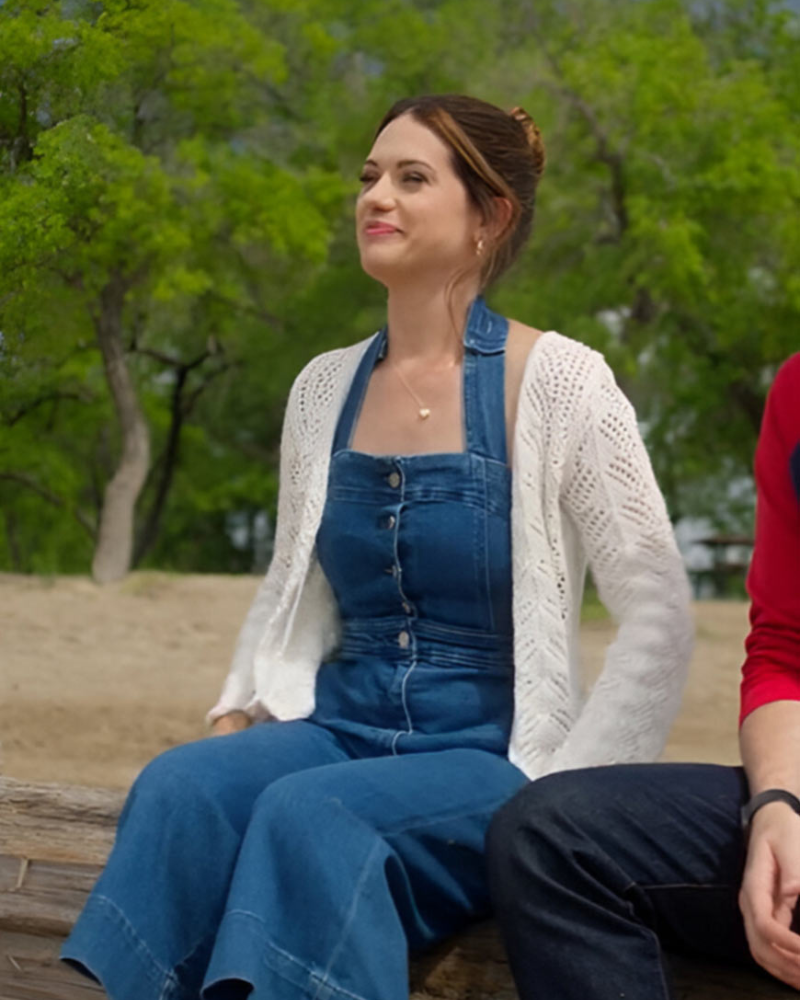 The Magic Of Lemon Drops 2024 Lyndsy Fonseca White Cardigan