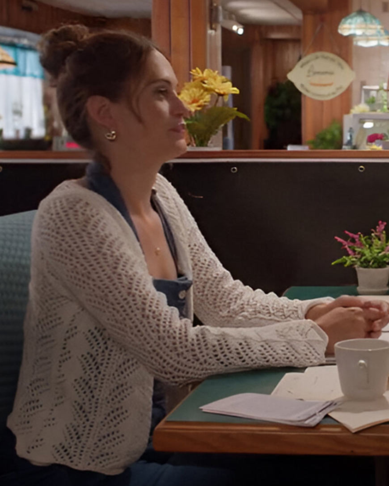 The Magic Of Lemon Drops 2024 Lyndsy Fonseca White Cardigan