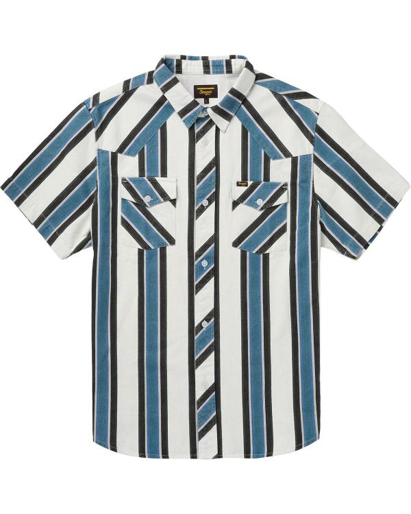The McBee Dynasty Real American Cowboys Jesse McBee Blue Striped Shirt