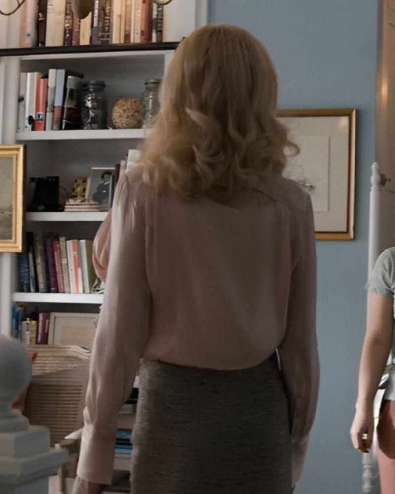 The Perfect Couple 2024 Nicole Kidman Pink Blouse