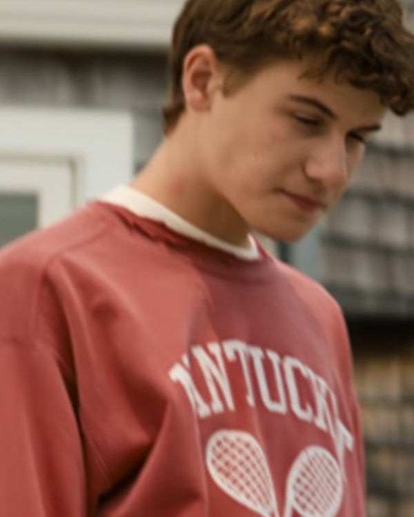 The Perfect Couple Sam Nivola Pink Tennis Sweatshirt