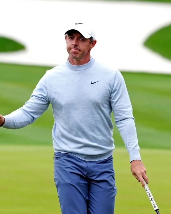 The Players Championship Rory Mcilroy Blue Sweater