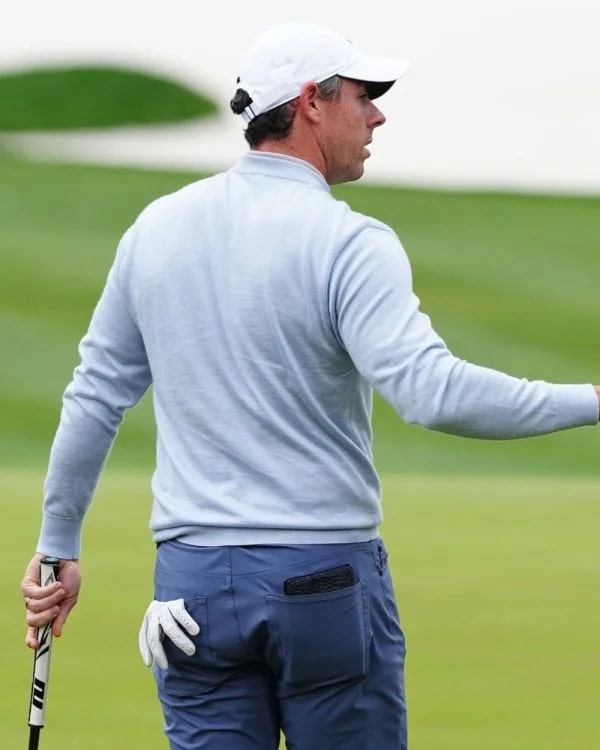 The Players Championship Rory Mcilroy Blue Sweater