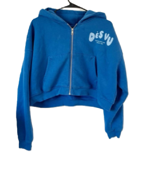 The Princess Diaries S01 Princess Andre Blue Des Vu Zip Hoodie