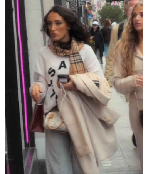 The Princess Diaries S01 White Allsaints Jumper