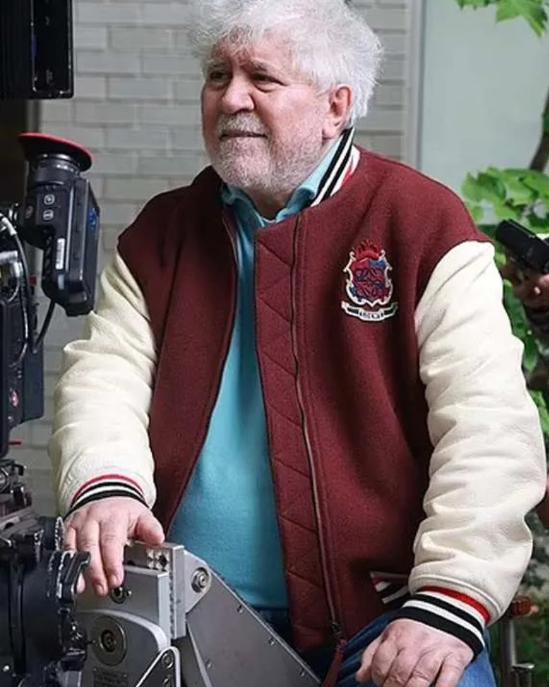 The Room Next Door 2024 Pedro Almodóvar Varsity Jacket