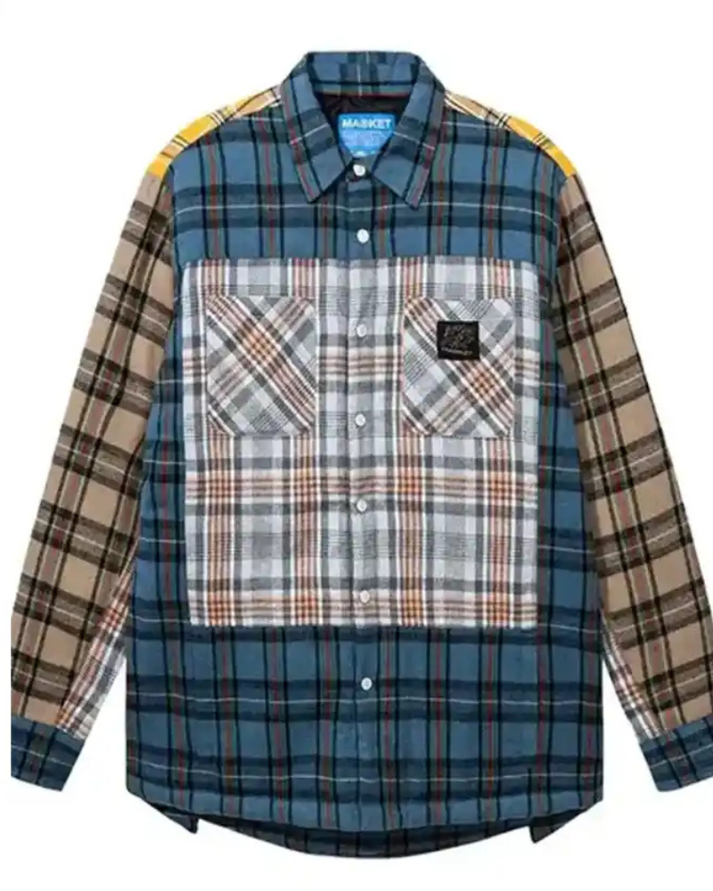 The Sex Lives of College Girls S03 Max Plaid Cotton Shirt