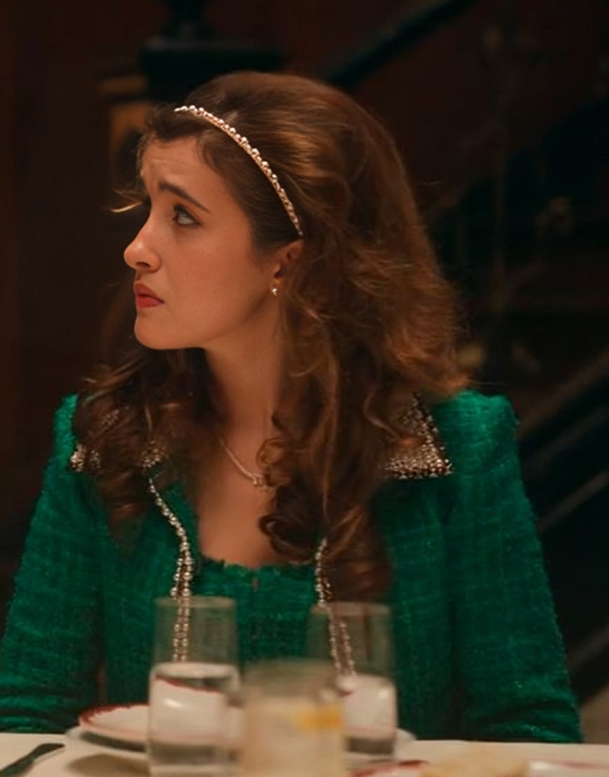 The Sex Lives of College Girls S03 Gracie Lawrence Green Jacket