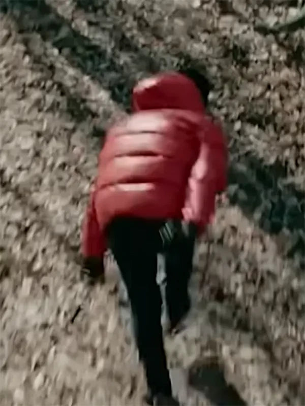 The Sticky 2024 Mike Byrne Red Puffer Jacket