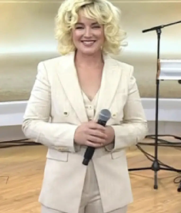 The Today Show 2025 Cam Beige Vest