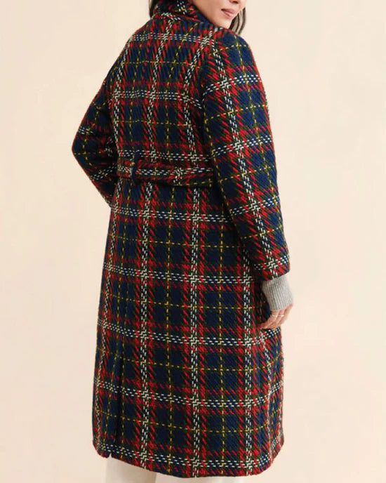 The Today Show 2025 Emilie Ikeda Plaid Coat