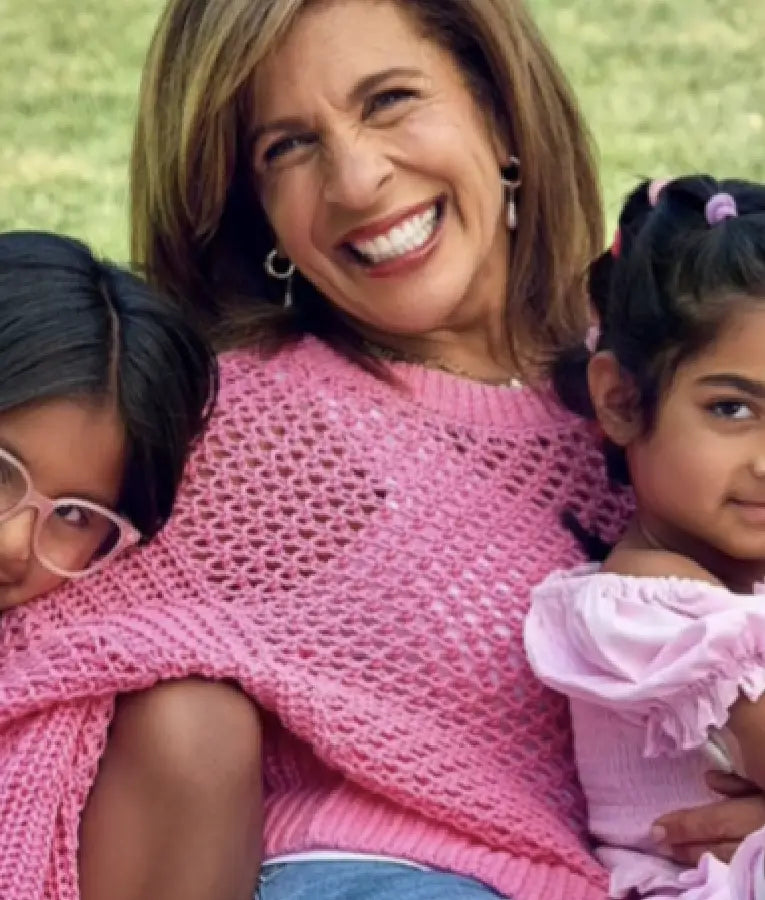 The Today Show 2025 Hoda Kotb Crochet Shirt