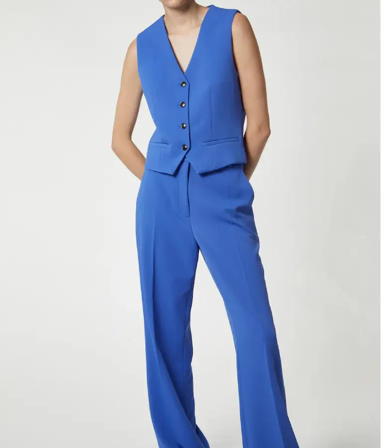 The Today Show 2025 Liz Plosser Blue Vest