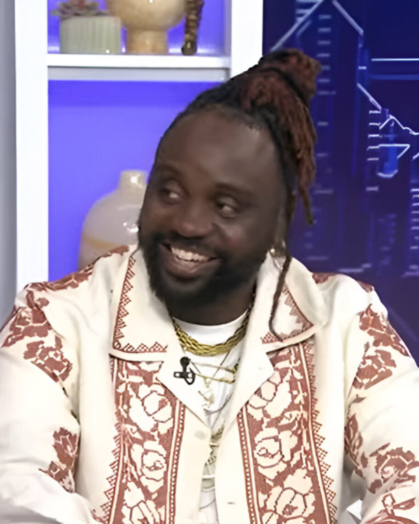 The Today Show Brian Tyree Henry White Floral Shirt