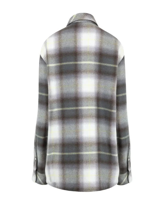 The View 2025 Adam Glassman Plaid Cashmere Shirt