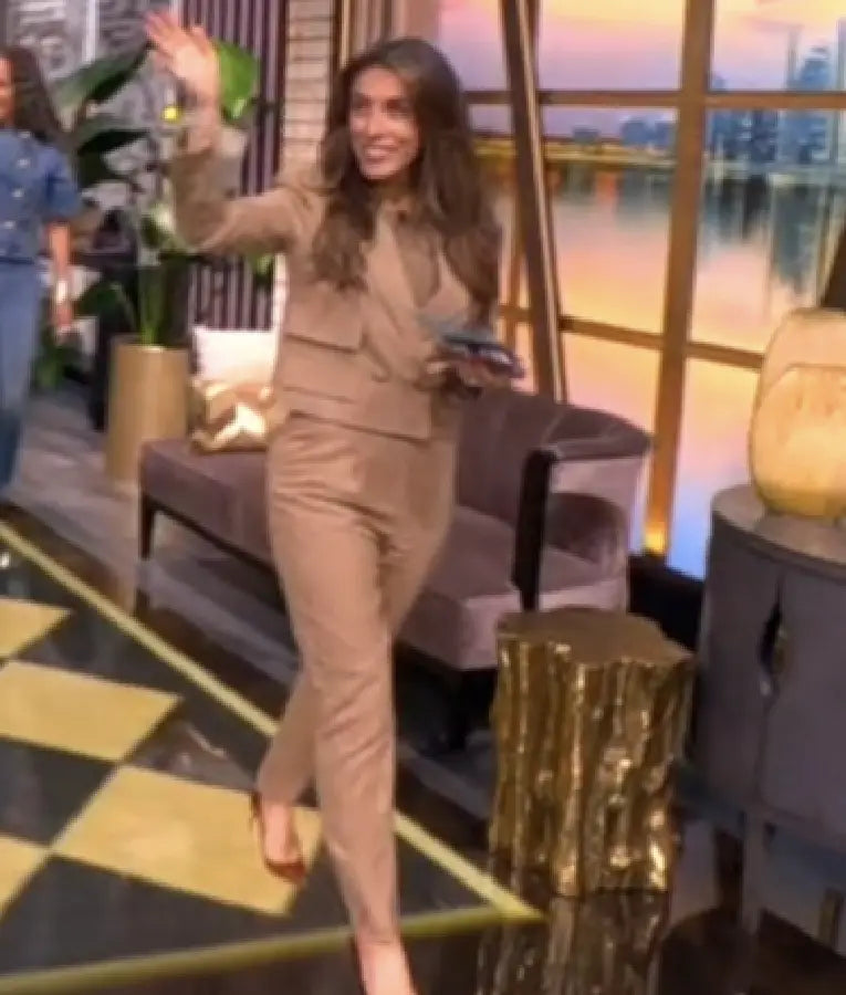 The View 2025 Alyssa Farah Griffin Cropped Blazer