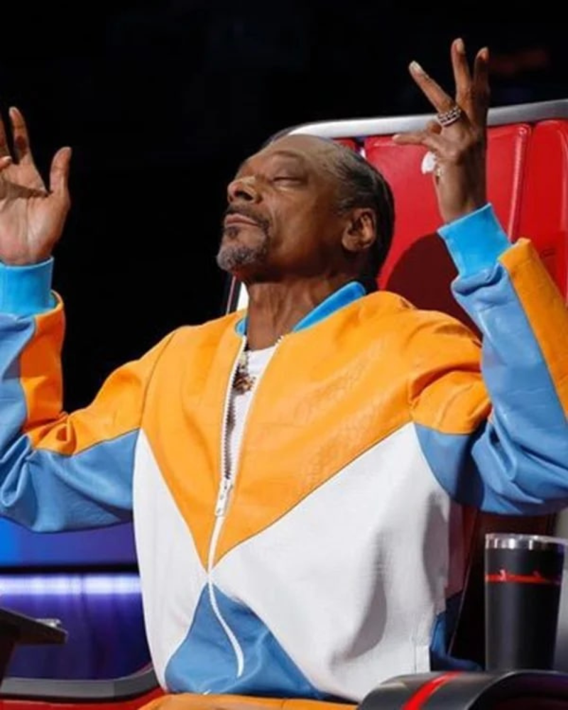 The Voice S026 Snoop Dogg Colorblock Tracksuit