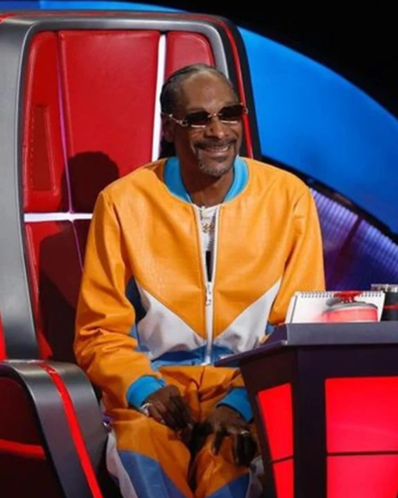 The Voice S026 Snoop Dogg Colorblock Tracksuit