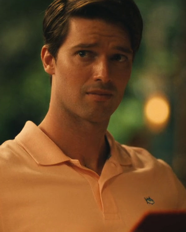 The White Lotus S03 Patrick Schwarzenegger Polo Shirt
