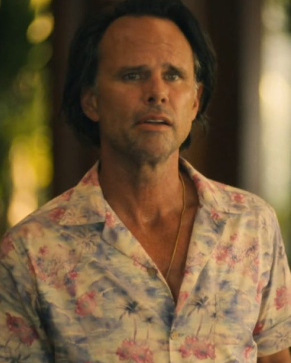The White Lotus S3 Walton Goggins Floral Shirt