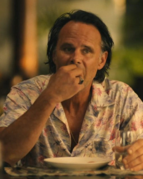 The White Lotus S3 Walton Goggins Floral Shirt