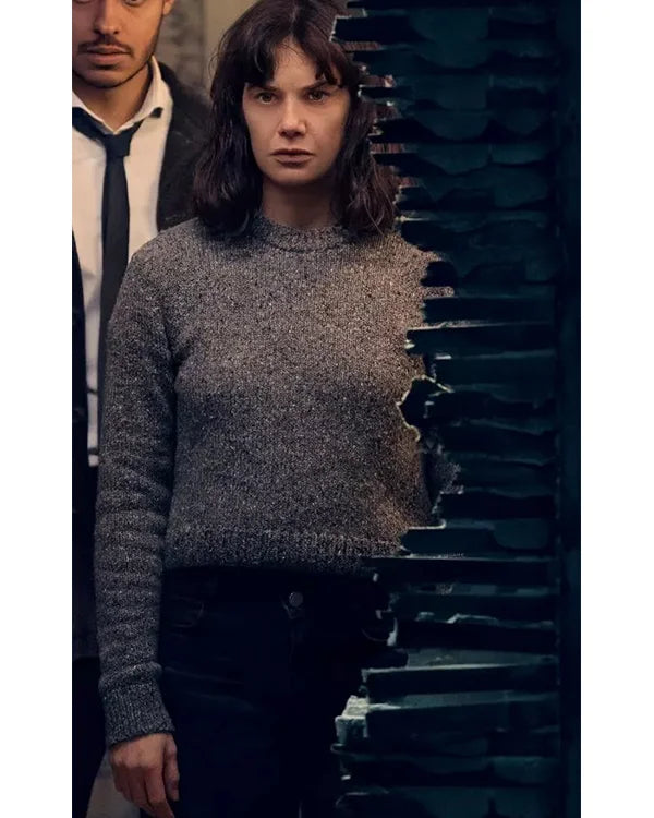 The Woman In The Wall 2023 Ruth Wilson Green Sweater