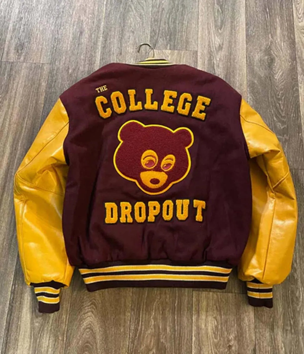 The College Dropout Kanye West Varsity Jacket