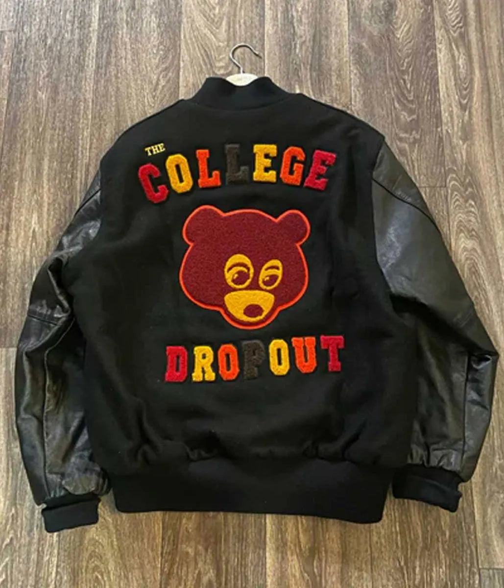 The College Dropout Kanye West Varsity Jacket