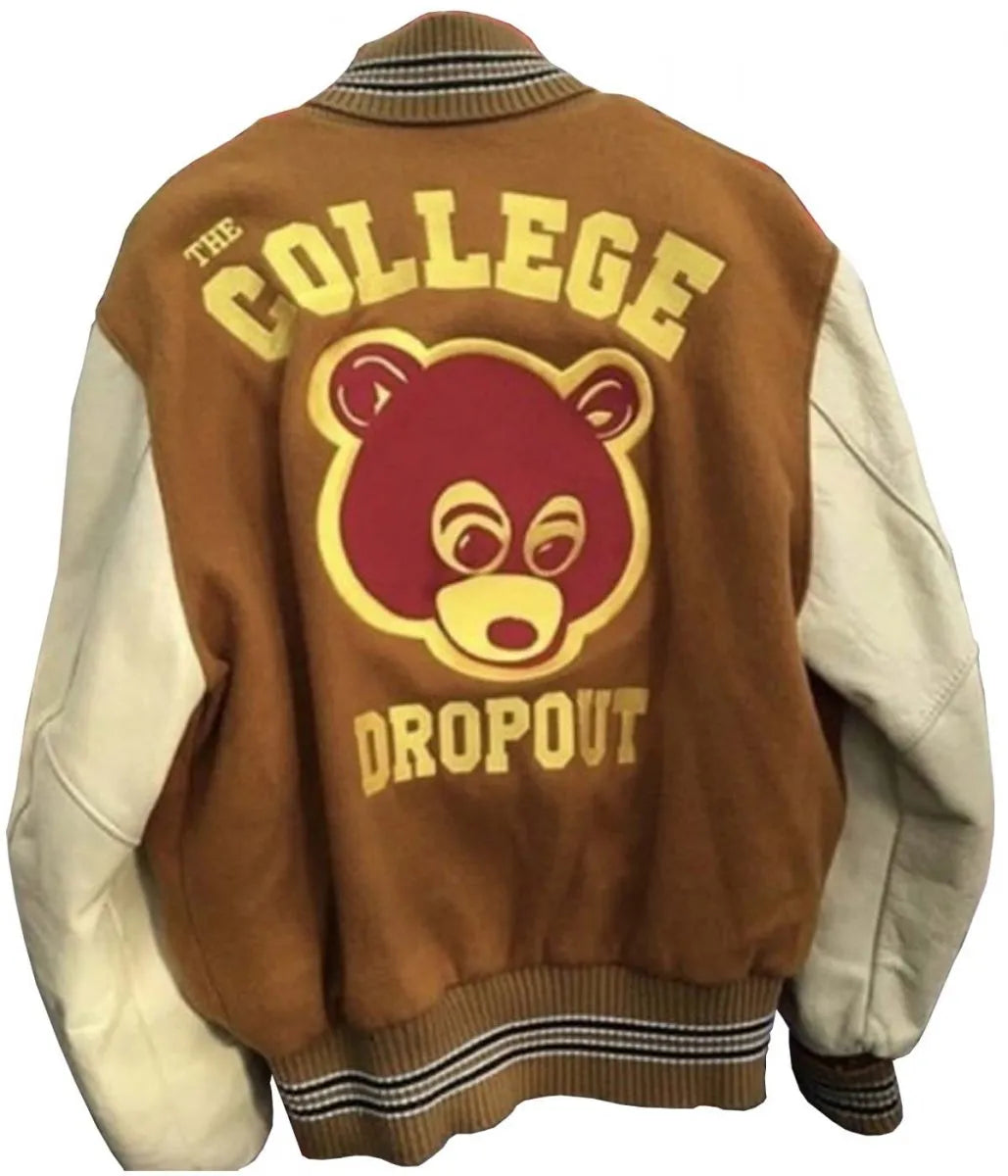 The College Dropout Kanye West Varsity Jacket