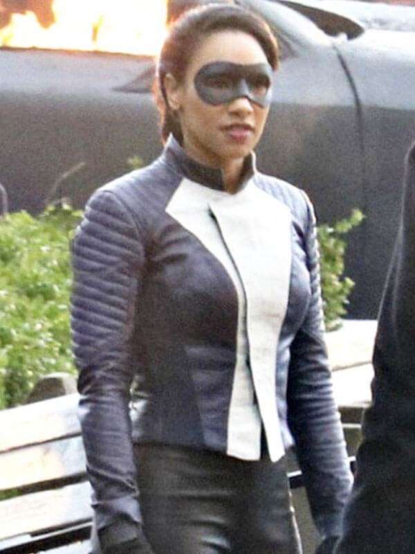 The Flash Speedster Iris West Leather Jacket