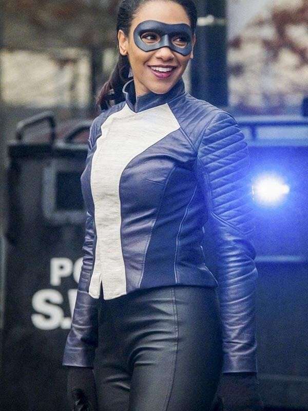 The Flash Speedster Iris West Leather Jacket