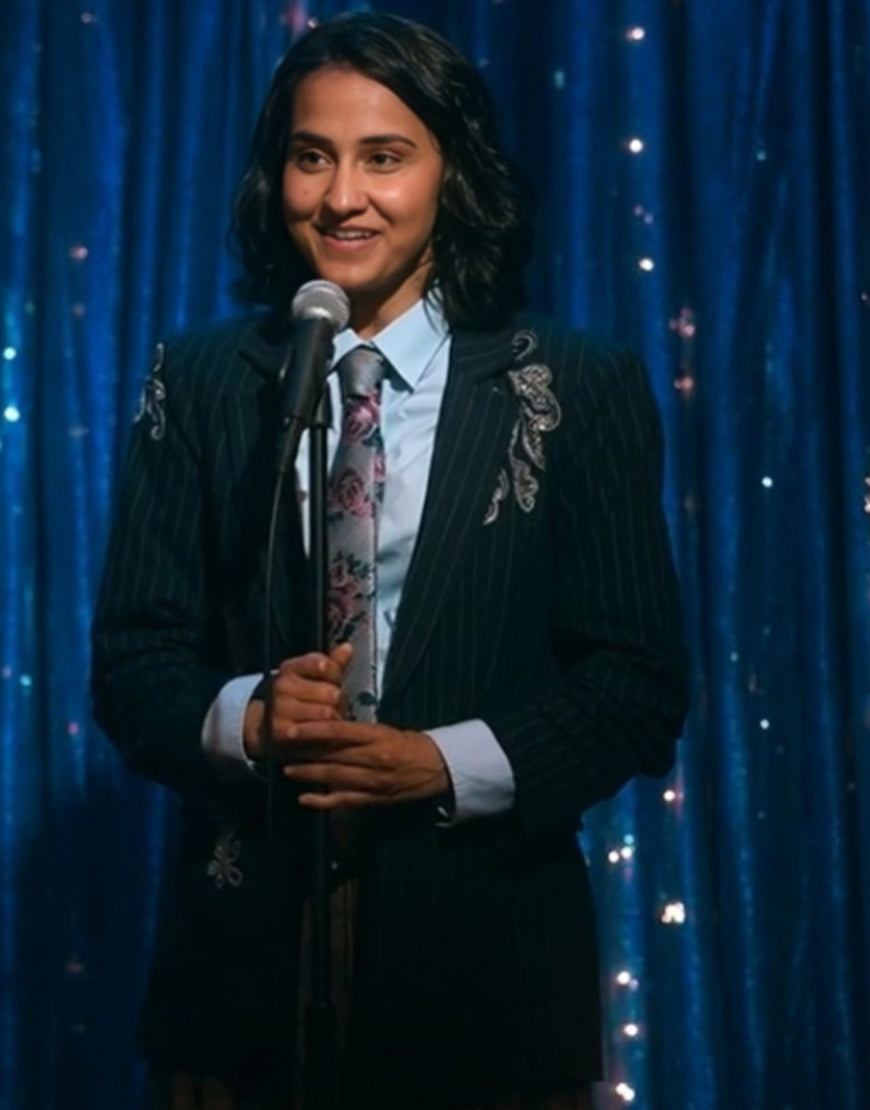 The Sex Lives Of College Girls S03 Amrit Kaur Paisley Embellished Blazer