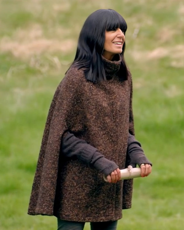 The Traitors UK Claudia Winkleman Poncho