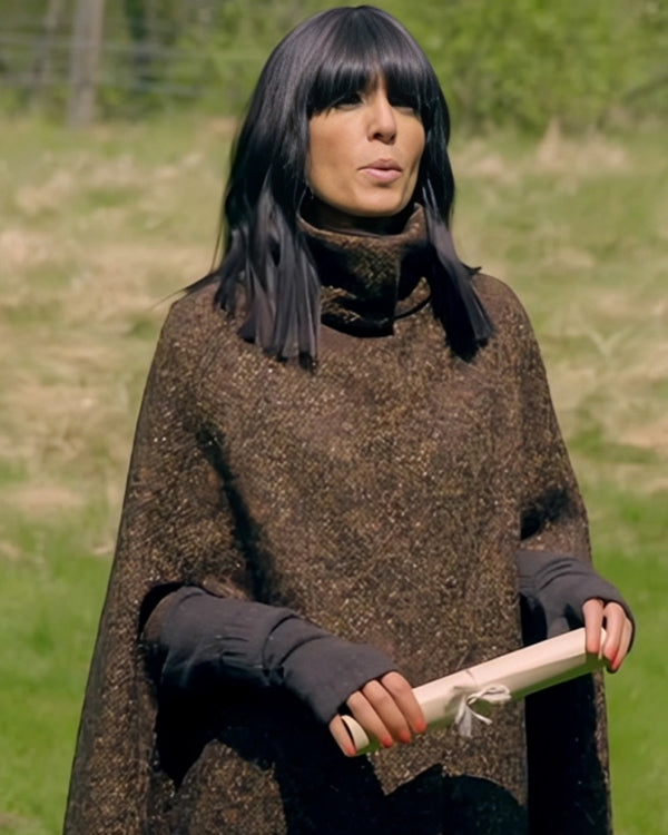 The Traitors UK Claudia Winkleman Poncho