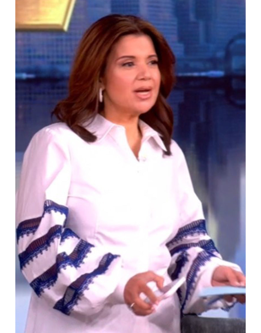 The View 2025 Ana Navarro Puff-Sleeve Shirt