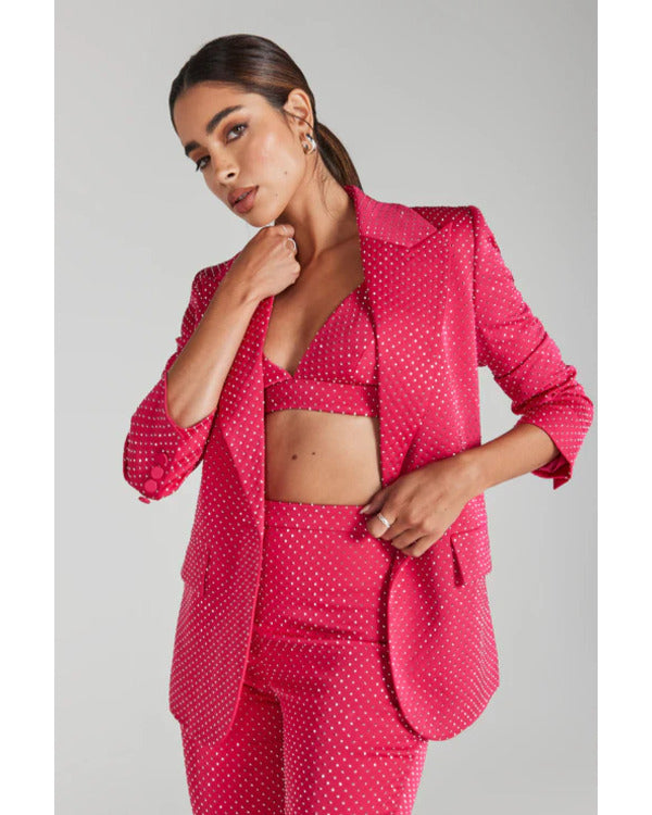 TheVoiceS26ChristinaEagleHotPinkEmbellishedBlazer