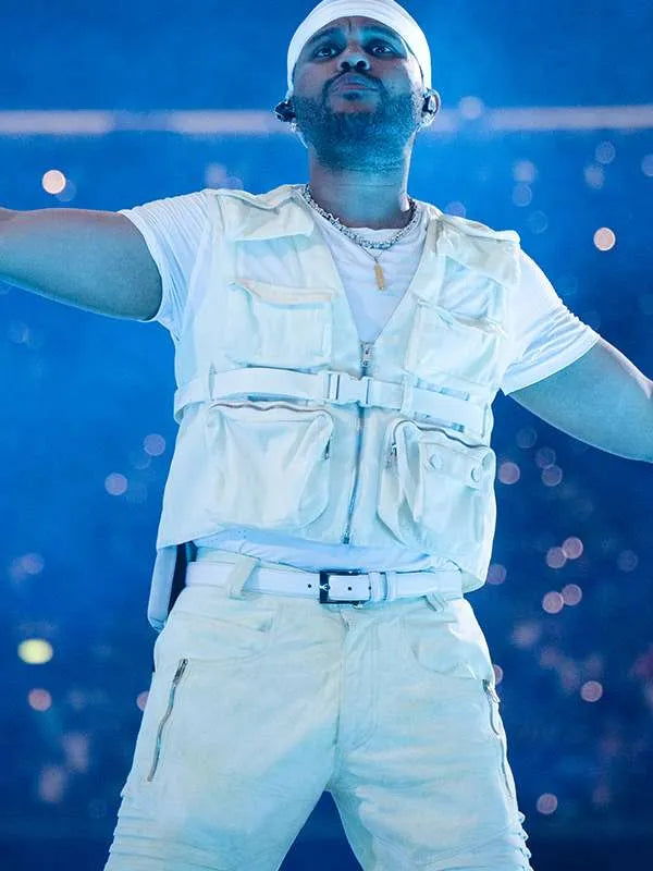 The Weeknd After Hours Til Dawn Tour White Vest