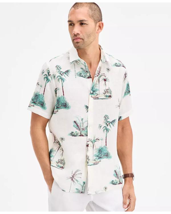 The Young And The Restless Joshua Morrow Palm Tree Print Shirt