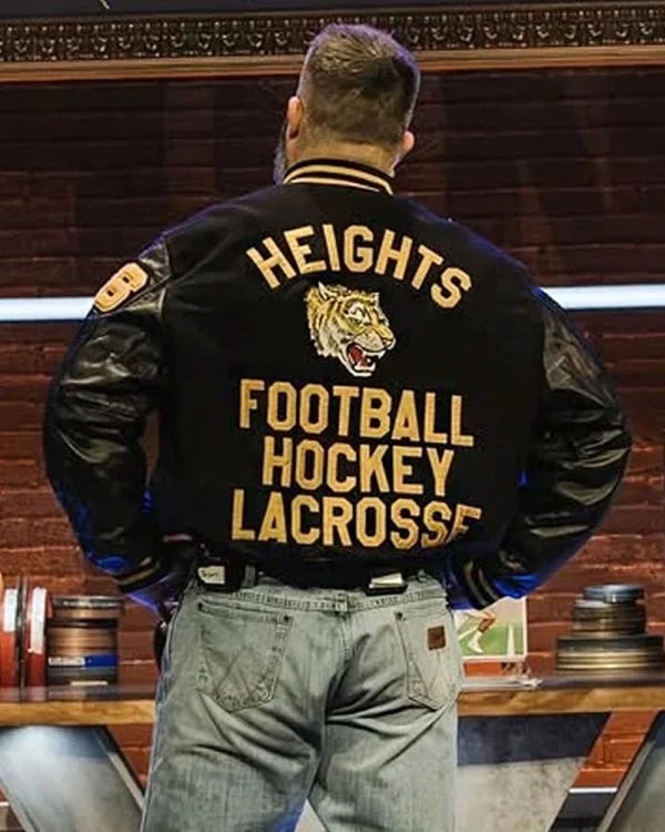 They Call It Late Night with Jason Kelce Letterman Jacket