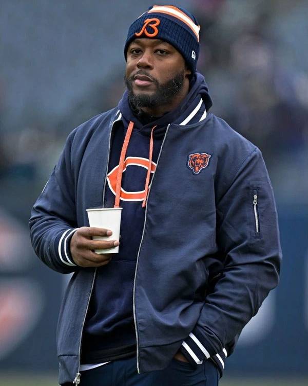 Thomas Brown Chicago Bears Bomber Jacket