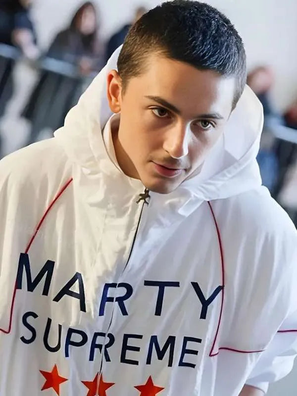 Dallas Jackets - Timothee Chalamet Marty Supreme White Jacket