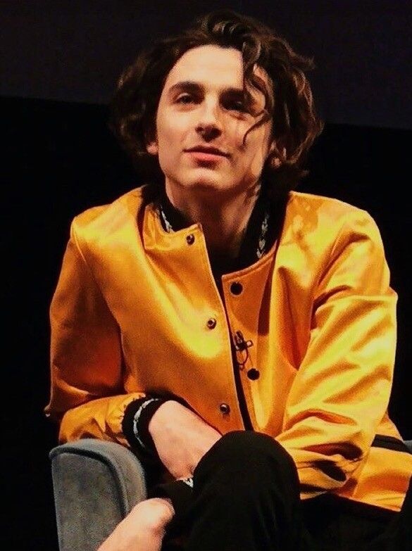 Timothée Chalamet The One Time He Wore That Yellow Jacket