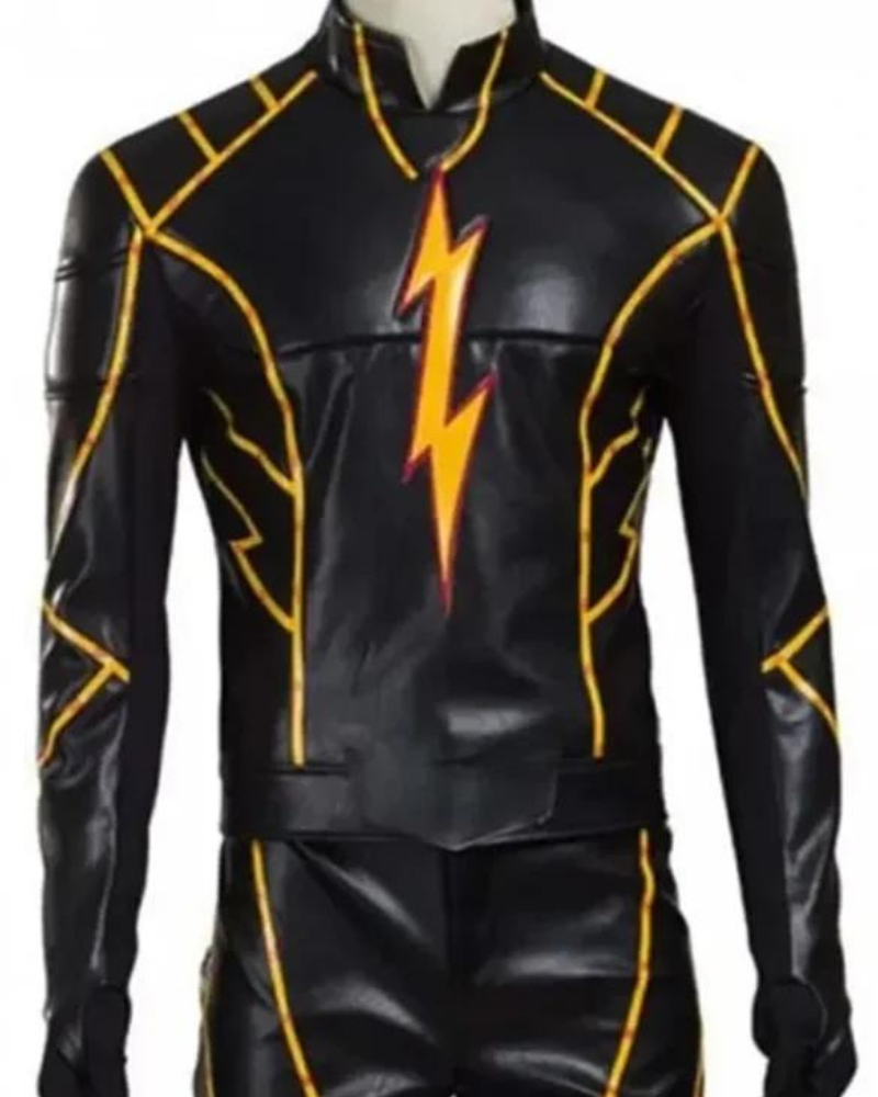 The Flash Edward Clariss Leather Costume Jacket