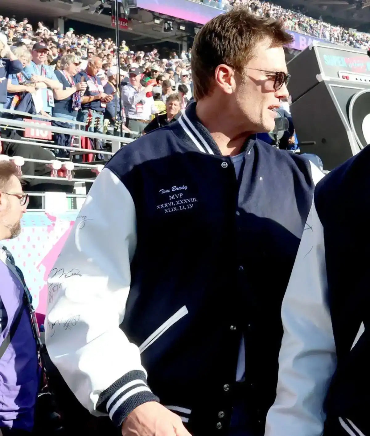 Dallas Jackets - Tom Brady Super Bowl LX Pregame Jacket