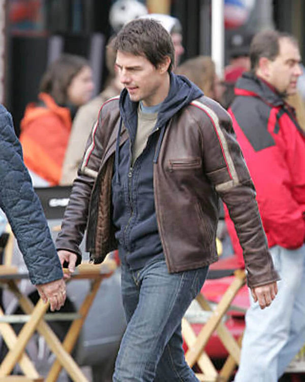 War of the Worlds Tom Cruise Leather Jacket