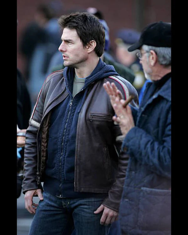 War of the Worlds Tom Cruise Leather Jacket