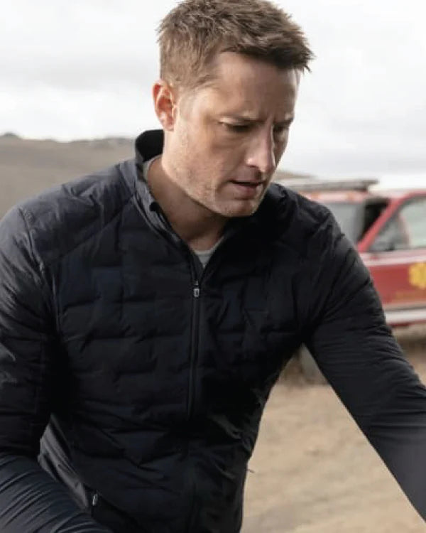 Tracker 2024 TV Series Colter Shaw Black Jacket