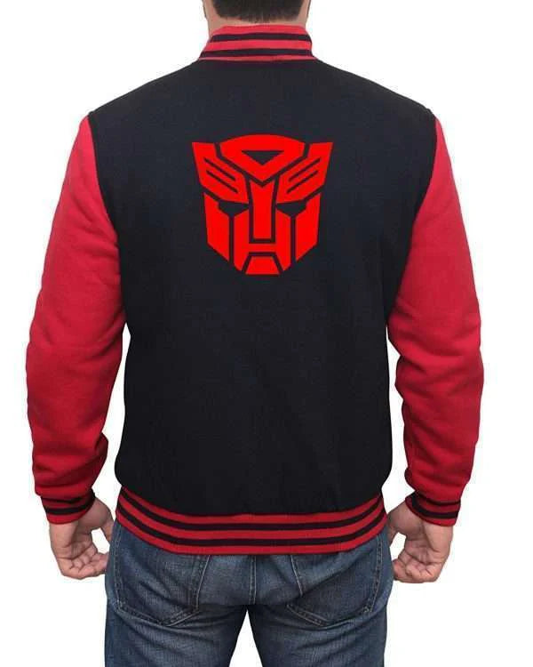 Transformers Knight logo Varsity Jacket