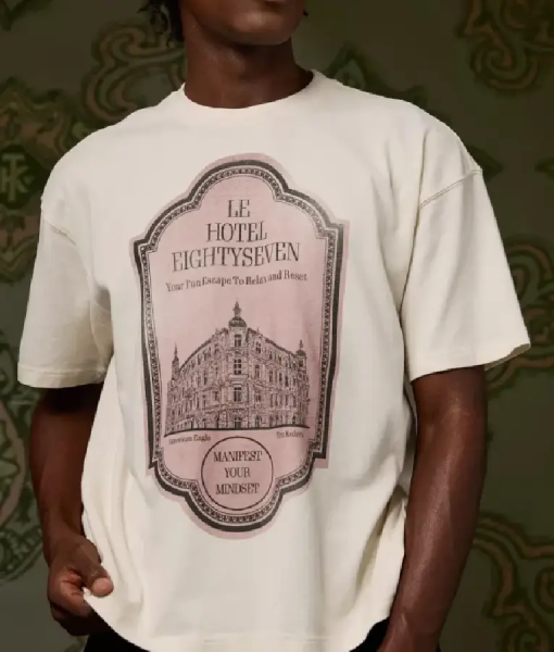 Travis Kelce Hotel Graphic T-Shirt