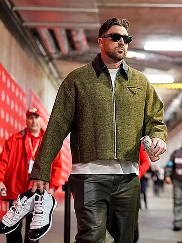 Travis Kelce Brown Jacket